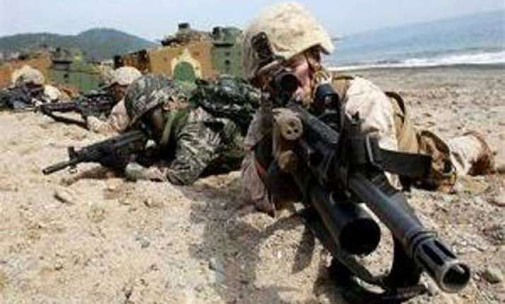 north korea and south korea trade fire across maritime