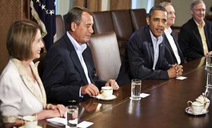 obama meets congressional leaders but no deal