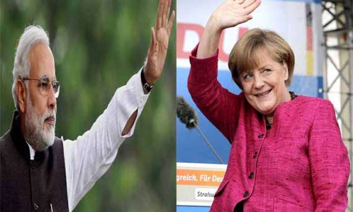 pm narendra modi speaks to german chancellor angela merkel