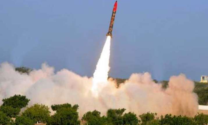 pak test fires nuclear capable short range missile hatf iii