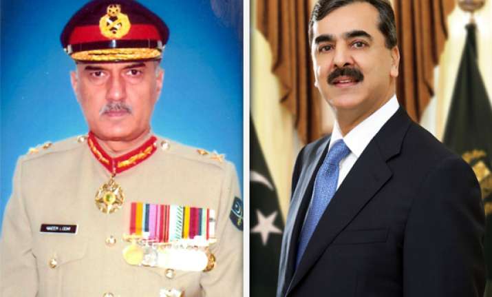 pak army govt on head on collision defence secretary sacked