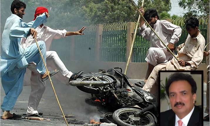 pak home minister says most karachi killings due to wives