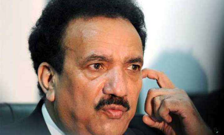 pak law does not permit taking voice sample rehman malik