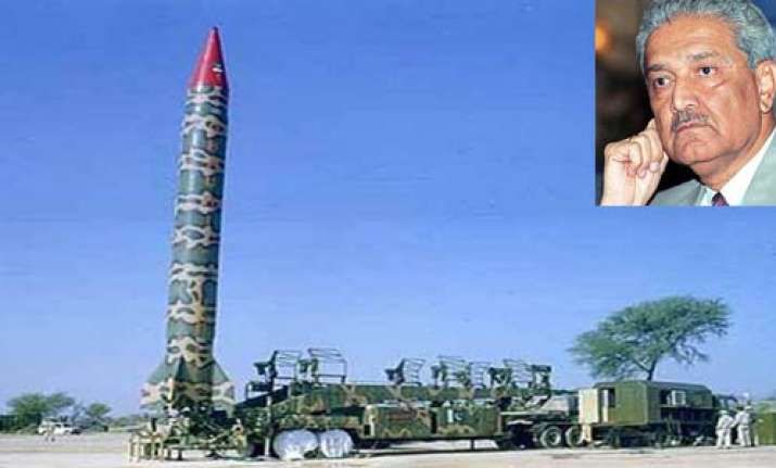pak nuclear weapons are safe claims a q khan