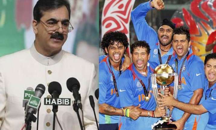 pak pm congratulates india over world cup win