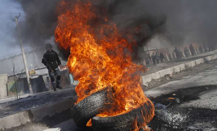 anti us protests rage on for third day in afghanistan
