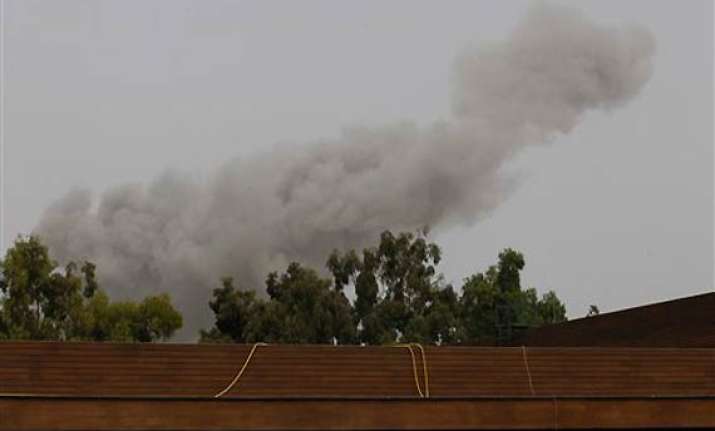 rare daytime nato airstrikes hit tripoli
