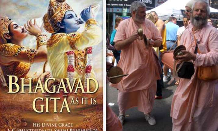 russia says gita not on trial but its commentaries are on