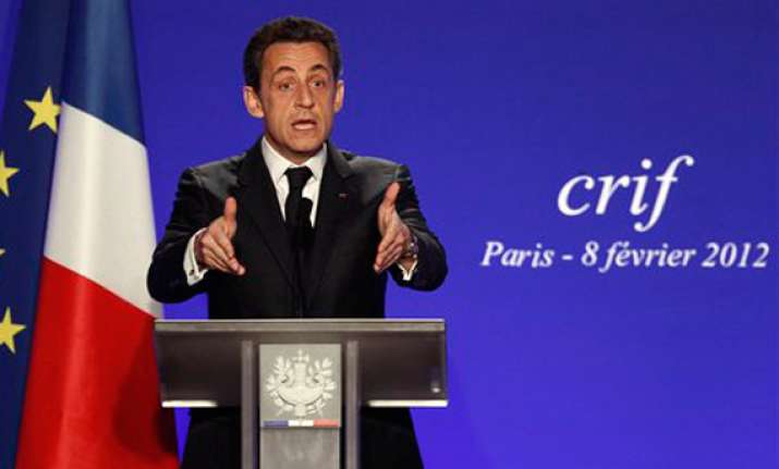 sarkozy advises against military strike on iran