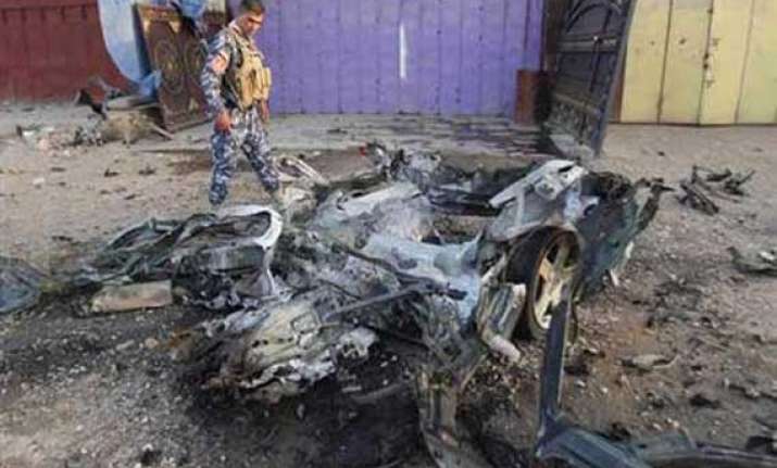 seven killed in iraq polling centre suicide attack