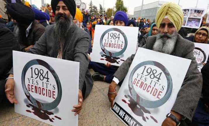 sikh group appeals dismissal of 1984 case against congress