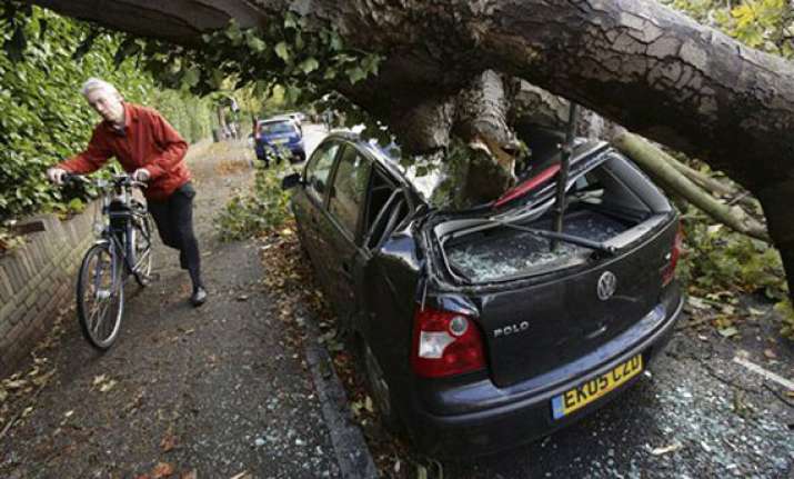 storm batters britain france disrupting normal life