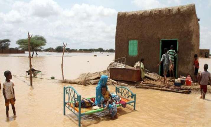 sudan flood 150 000 affected more rains expected