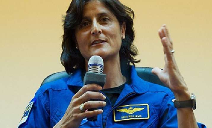 sunita williams voted before flying to her home in space