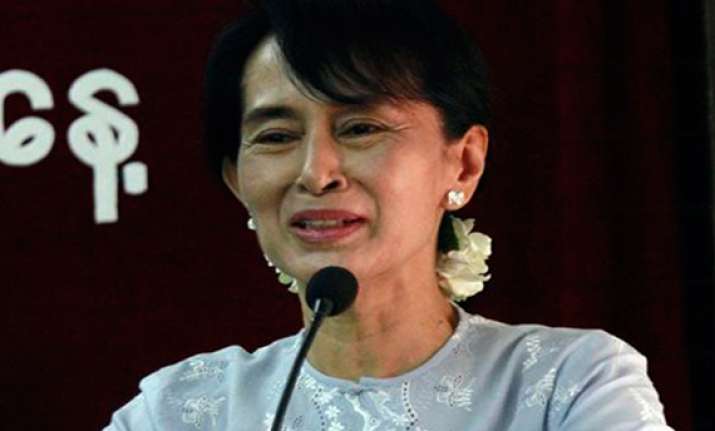 suu kyi on campaign trail for own parliament seat