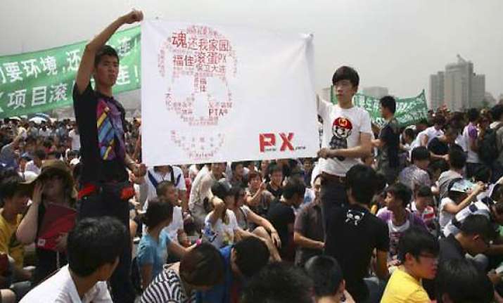thousands protest to force closure of petrochemical plant