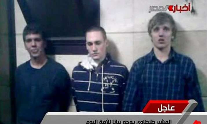 three american students arrested in cairo leave egypt