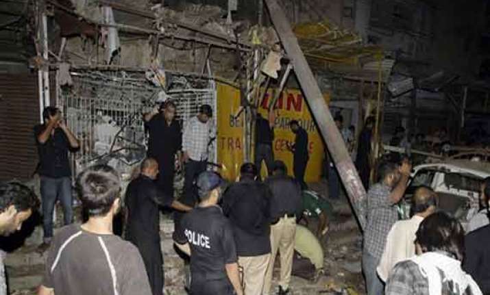three killed 23 injured in karachi mosque blast