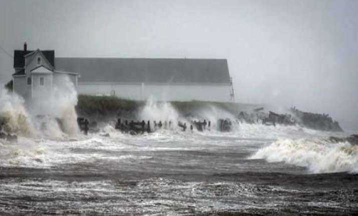 tropical storm arthur hits eastern canada causes power