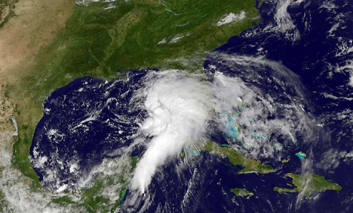 tropical storm debby forms in the gulf