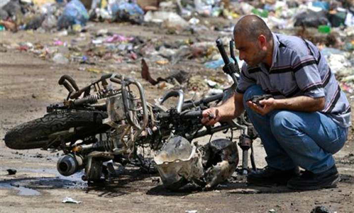 two gazans found dead after israeli airstrike