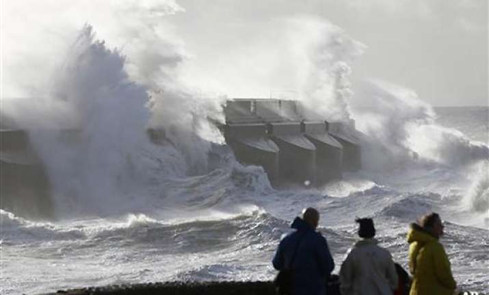 uk europe battered by storm 13 dead thousands left without