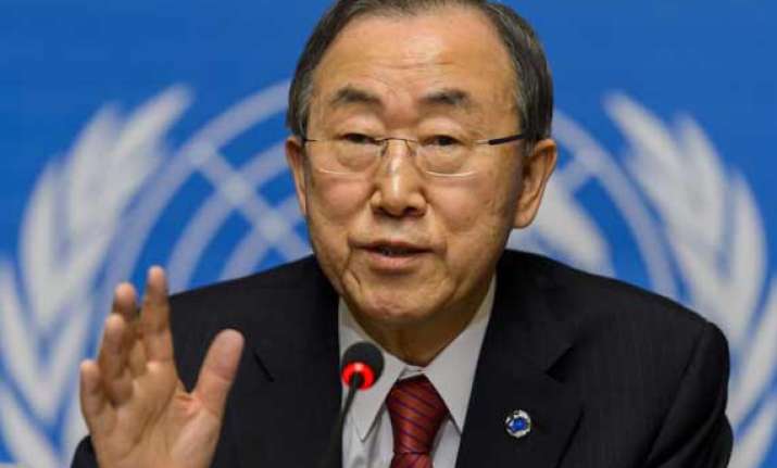 un chief asks india pak to resolve issues through dialogue