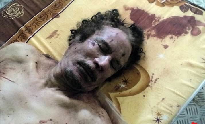 un human rights agency calls for probe into gaddafi s death