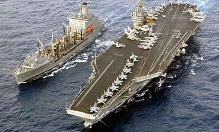 us deploys aircraft carrier uss truman to gulf