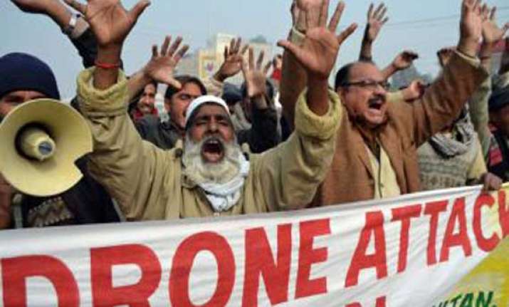us drone attack kills two in pakistan first hit in ramadan