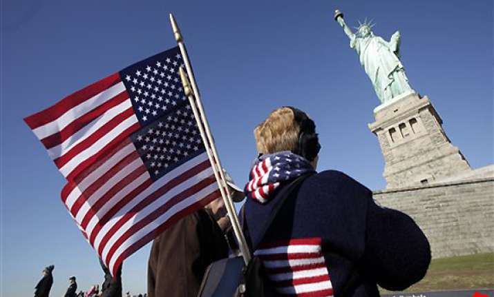 us celebrates statue of liberty s 125th birthday