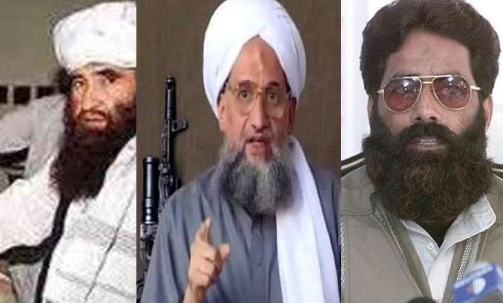 us gives pakistan list of 5 most wanted includes zawahiri