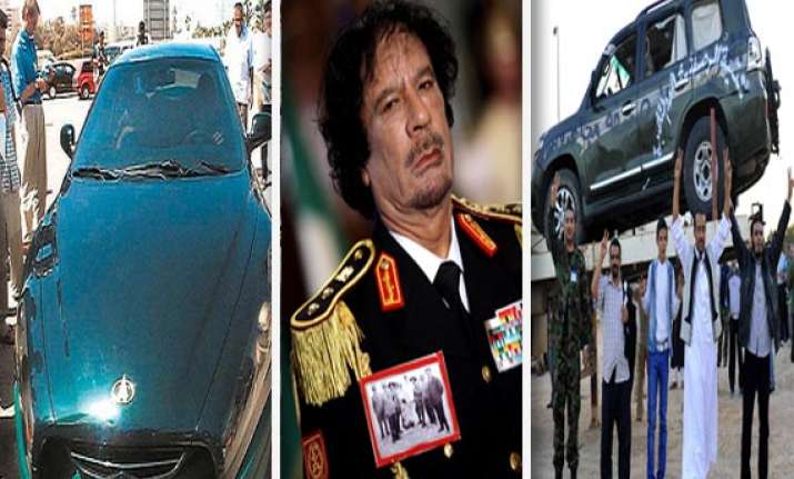 gaddafi s car collection watch in pics