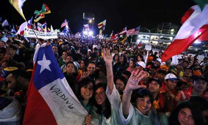 watch in pics brazil celebrating world youth s day