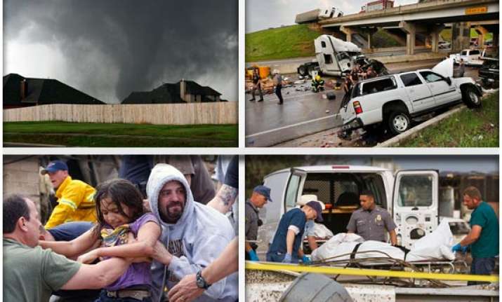 watch in pics the devastation caused by massive tornado in