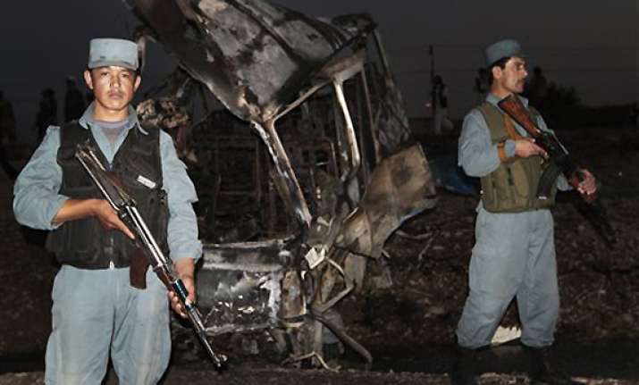 well known afghan commander among 20 dead in blast