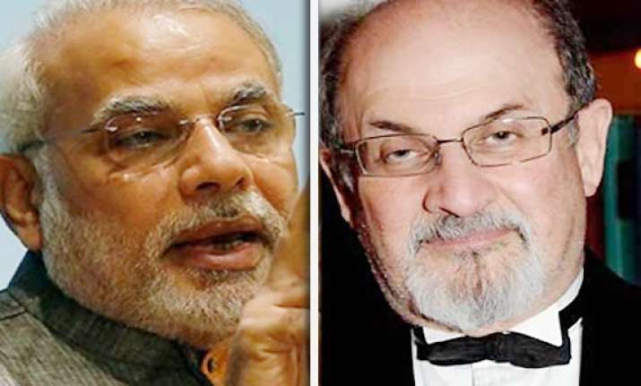 worried modi will run a bully government says salman rushdie