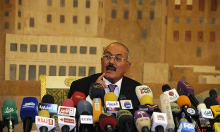 yemen president saleh says he plans a stay in us