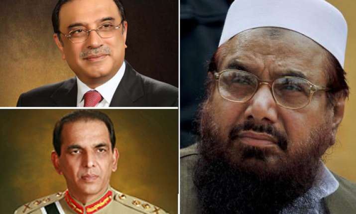 zardari discusses saeed case with gilani kayani before