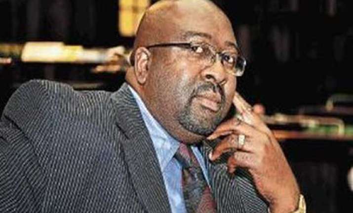 zuma appoints south africa s first black finance minister
