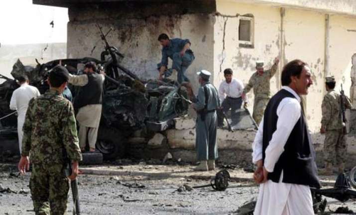 11 killed in suicide bomb blast in afghanistan
