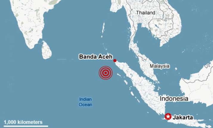 7.3 quake hits off indonesia panic no injuries