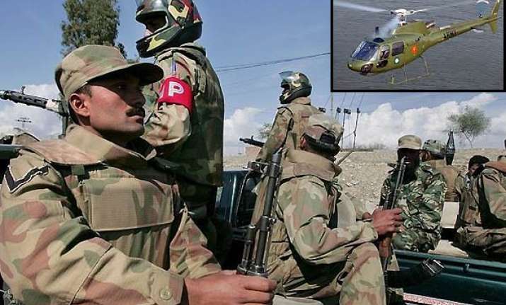200 pak army men 4 pak choppers provided support in kill