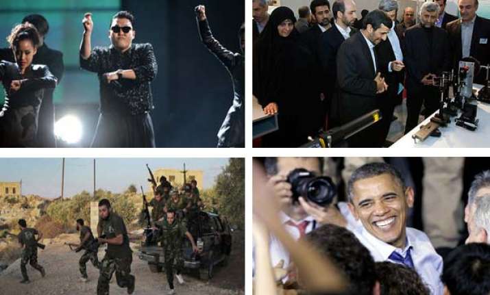 10 big world events of 2012