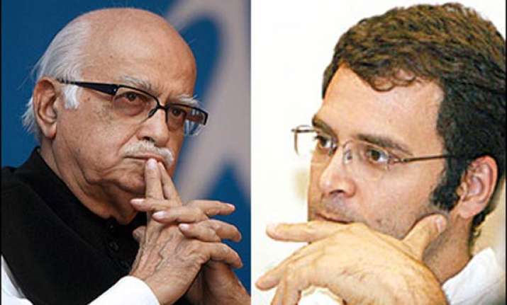 advani backs rahul for taking up farmers cause
