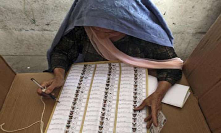 afghan polls turnout resounding rejection of terrorist
