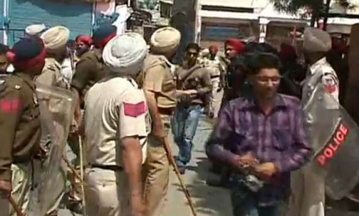 akali leader s nephew beats homeguard tears his uniform in