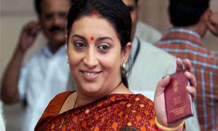 akhilesh s comment on badaun rape outrageous smriti irani