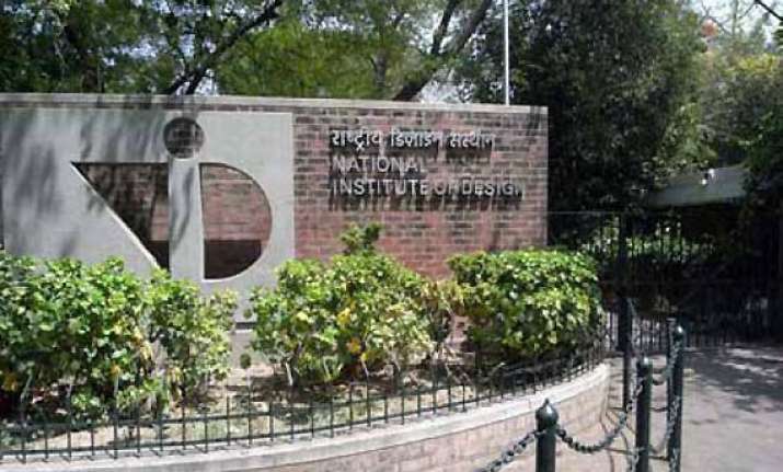 anand sharma lays foundation for nid hyderabad