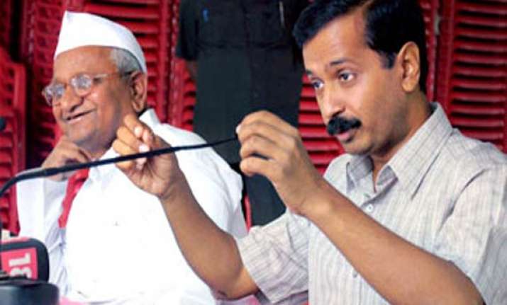anna is above parliament can pressurise it says arvind